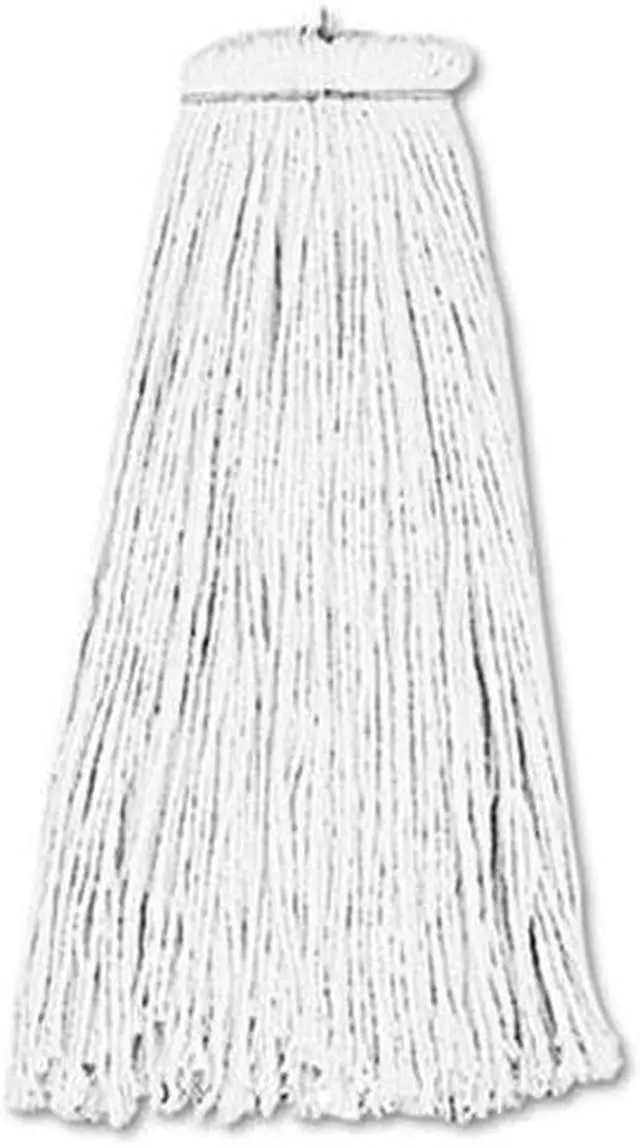 Main image of Boardwalk Cut-End Lie-Flat Wet Mop Head Rayon 16oz White 716REA