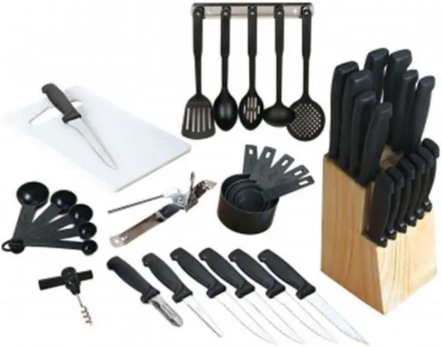 Main image of Gibson 64159.41 Flare Cutlery Combo Set, 41 Piece