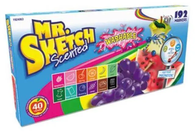 Alt view image 2 of 8 - Sanford - 1924063 - Washable Markers, Chisel, Assorted Colors, 192/Set