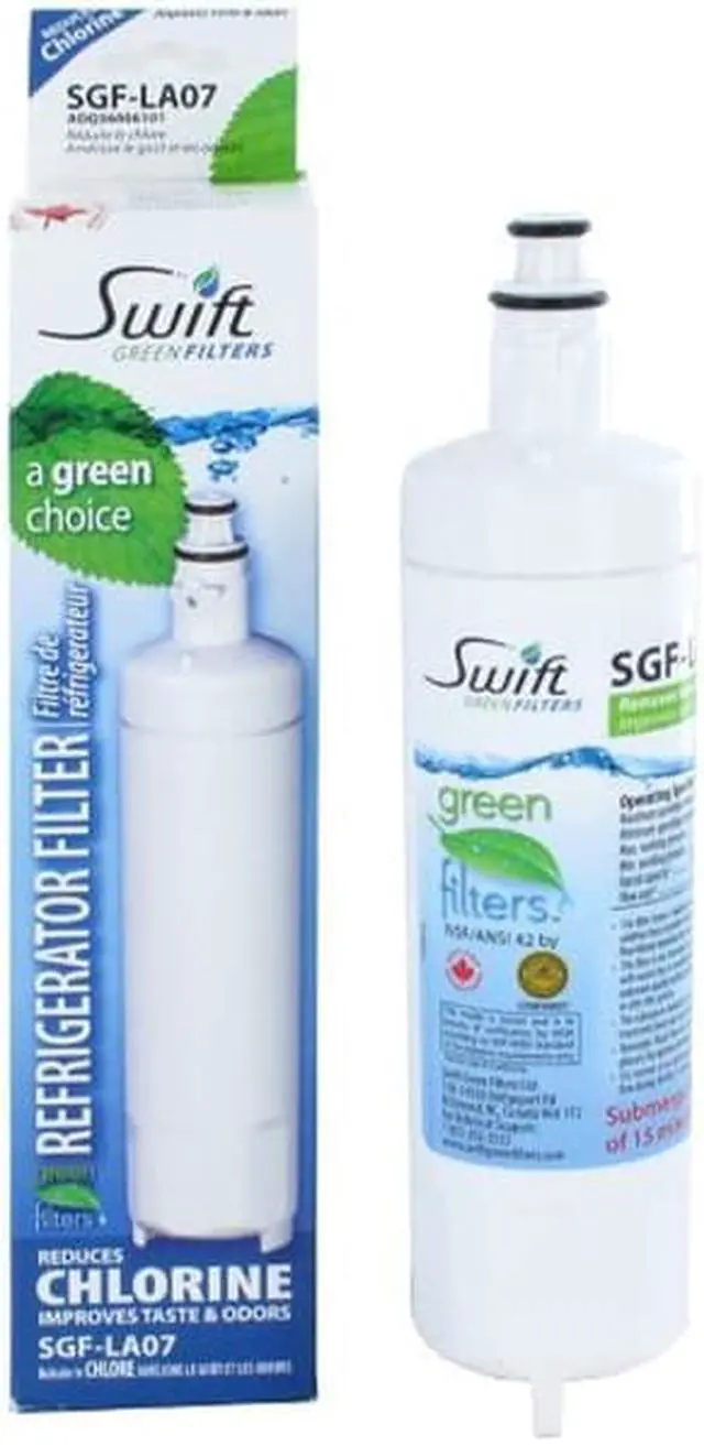 Alt view image 2 of 7 - Swift Green Replacement for LG LT700P Refrigerator Filter
