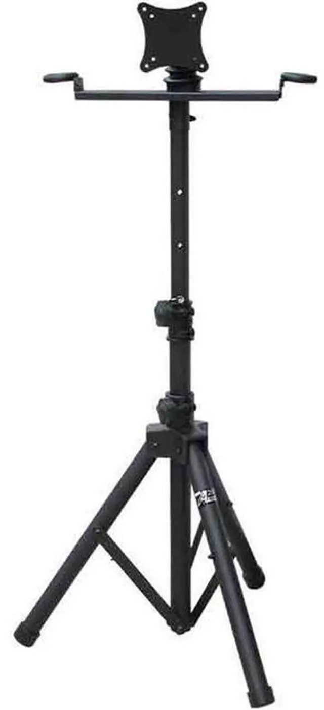 Alt view image 3 of 4 - Audio2000 Flat Panel TV/Monitor Stand with Foldable Tripod Legs - AST420Y