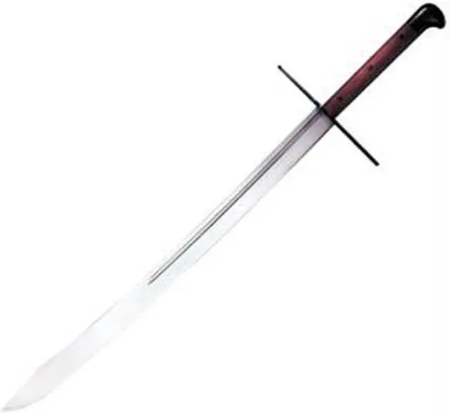 Alt view image 6 of 13 - COLDSTEEL 88GMS COLD STEEL GROSSE MESSER WITH LEATHER SCABBARD