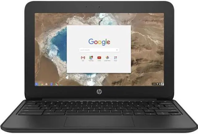 Alt view image 3 of 3 - HP Chromebook 11 G5 EE 1BS76UT#ABA Chromebook Intel Celeron N3060 (1.60 GHz) 4 GB Memory 16 GB eMMC 11.6" Touchscreen Chrome OS