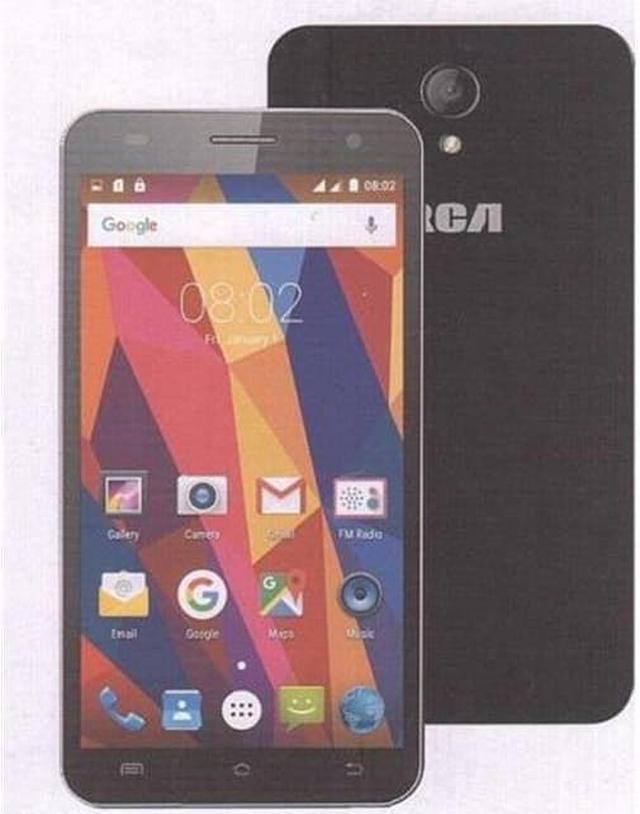 Alt view image 4 of 5 - RCA RLTP5048-BLACK 5" Android(TM) Quad-Core Smartphone