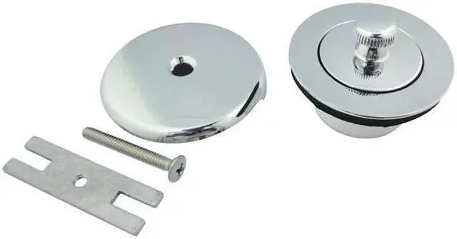 Alt view image 4 of 6 - Kingston Brass DLT5301A1 Lift and Turn Tub Drain Kit, Polished Chrome
