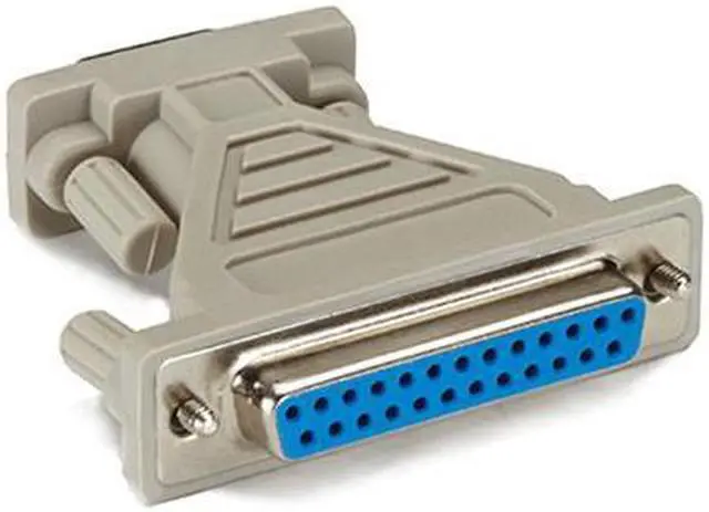 Main image of RS232 SERIAL ADAPTER DB9-M TO DB25-F