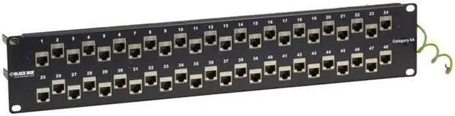 Main image of Black Box C6AFP70S-48 Gigatrue 3 Cat6. Shielded Patch Cord Red