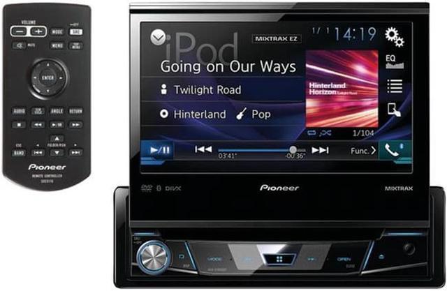 Pioneer AVH-X7800BT 7 in. Single DIN Dash DVD Receiver with Flip - out  Display, Bluetooth Siri Eyes Spotify & AppRadio One 