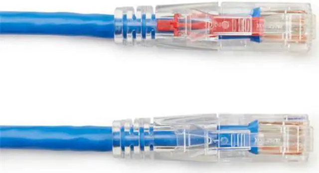 Alt view image 2 of 9 - GigaTrue 3 CAT6 550-MHz Lockable Patch Cable (UTP), Blue, 5-ft. (1.5-m)