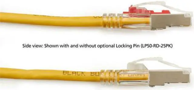 Alt view image 3 of 4 - GigaTrue® 3 CAT6 250-MHz Lockable, Shielded, Stranded, Backbone PVC Cable (Sc/FTP), 20-ft. (6.0-m), Yellow