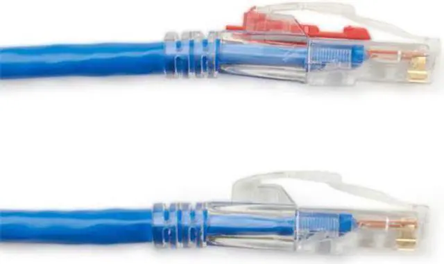 Alt view image 3 of 3 - GigaTrue 3 CAT6 550-MHz Lockable Patch Cable (UTP), Blue, 30-ft. (9.1-m)