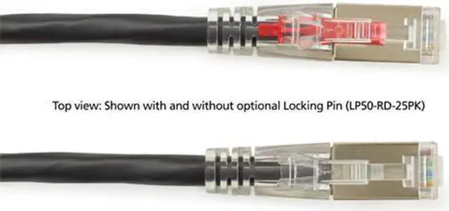 Main image of GigaTrue® 3 CAT6 250-MHz Lockable, Shielded, Stranded, Backbone PVC Cable (Sc/FTP), 20-ft. (6.0-m), Black
