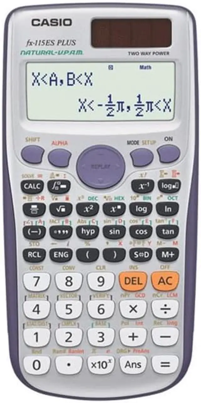 Main image of Casio Fx115esplus Textbook Display Calc
