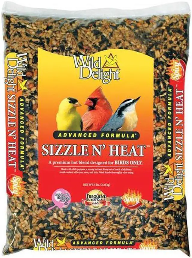 Alt view image 2 of 3 - D & D Commodities 372050 Sizzle N' Heat Premium Bird Food, 5-Lbs. - Quantity 1