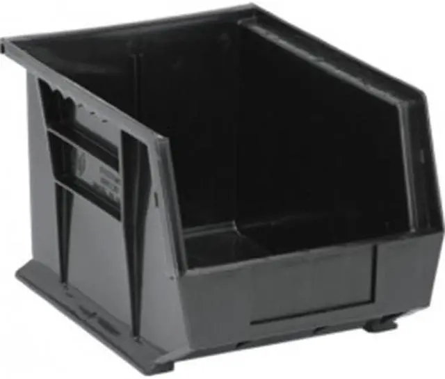 Alt view image 2 of 5 - QUANTUM STORAGE SYSTEMS QUS239CO Hang & Stack Storage Bin, Carbon Filled