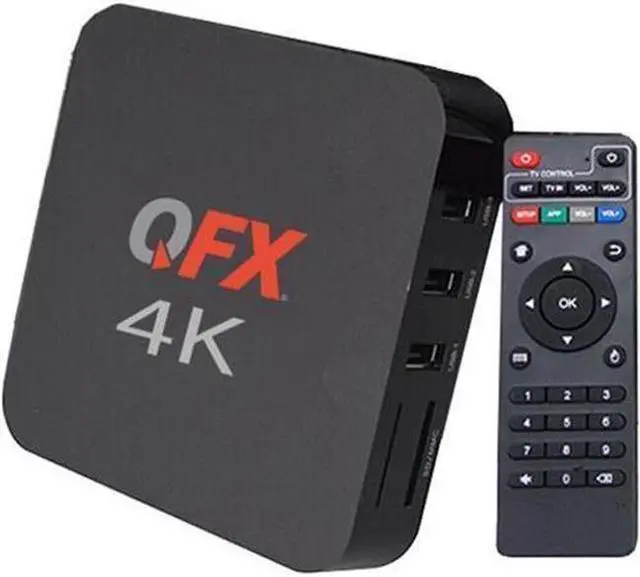 Alt view image 2 of 4 - QFX Android TV Box With Antenna