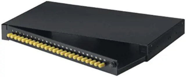 Main image of Black Box JPM370A-R2 Rackmount Preloaded Fiber Enclo Sure 1U (24) St Simplex