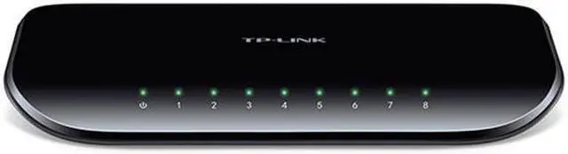 Alt view image 5 of 14 - TP Link DW2695 8-Port Gigabit Desktop Switch
