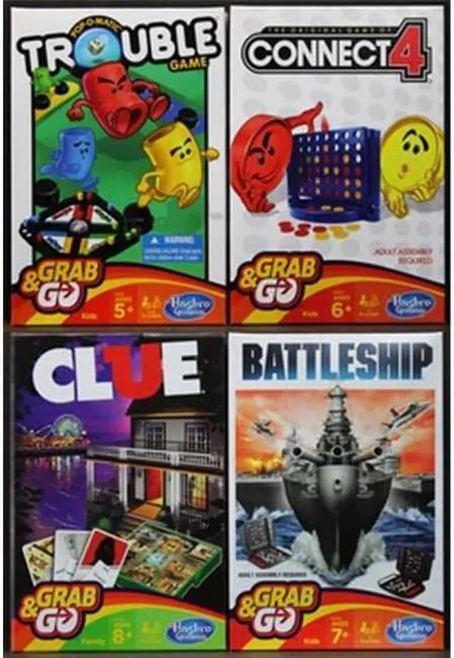 Main image of Hasbro B1004 Grab & Go Game Ast 24