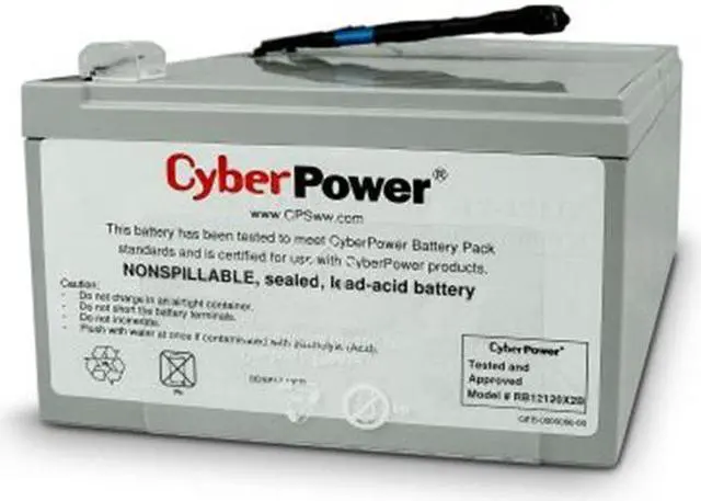 Alt view image 2 of 8 - CyberPower RB12120X2B Battery Pack for PR1000LCD, 18-Mo WTY