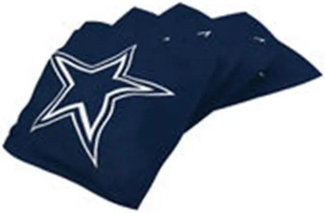 Alt view image 3 of 3 - Wild Sports XL Bean Bag 4pk Dallas Cowboys Navy - Accessory For Toss Game