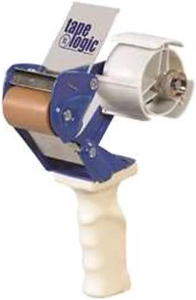 Main image of Tape Logic TDWH2 2 in. Work Horse Carton Sealing Tape Dispenser, Blue & White