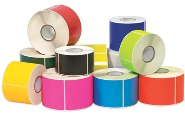 Main image of Tape Logic DL639K 5 x 7 in. Fluorescent Pink Inventory Rectangle Labels - Roll of 500