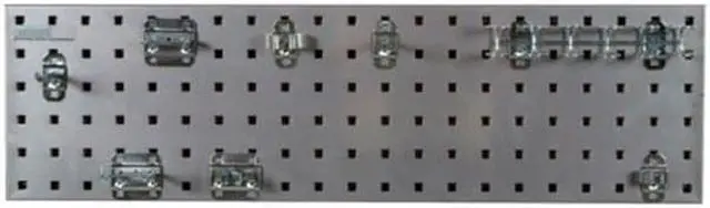 Alt view image 2 of 6 - Locboard Pgbrd Strip Kit,35 lb,9 x32 x1/2 in  LBS31T-SLV