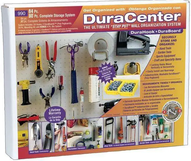 Alt view image 2 of 7 - Pegboard,White,22 in. H,PR DURAHOOK 990-S
