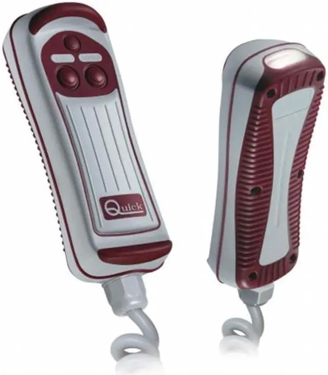 Alt view image 2 of 6 - Quick HRC1002L 2-Button Remote w/LED Light