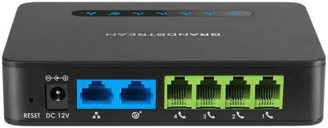 Alt view image 2 of 13 - Grandstream HT814 4 port FXS Gateway with Gigabit NAT Router