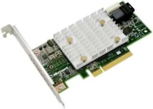 Alt view image 3 of 6 - Microsemi 2293300-R 8Port Hba 1100-8E 12Gbps Sas/Sata Host Bus Adapter