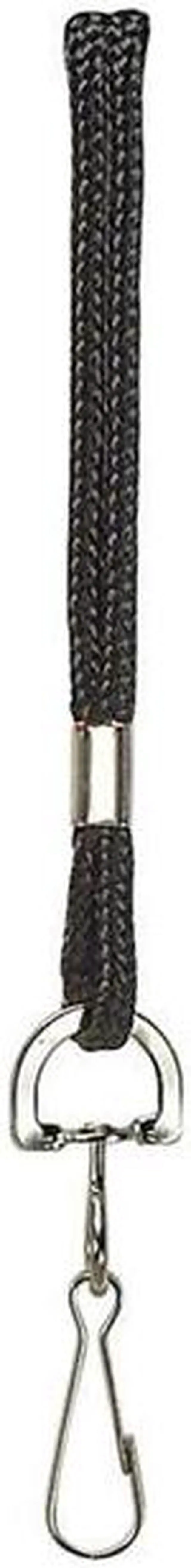 Main image of Baumgartens BAUM68909BN 24 Each Standard Lanyard, Black