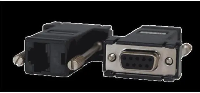 Alt view image 2 of 7 - Opengear 319014 - DB9F to RJ45 Straight Serial Adapter