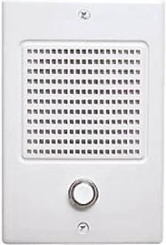 Alt view image 5 of 5 - NuTone NM Intercom Door Speaker, White (NDB300WH)