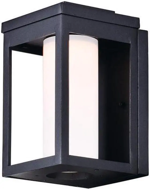 Main image of Maxim 55902SWBK Salon LED 1-Light Outdoor Wall, Black