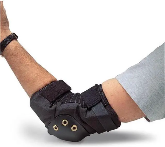 Alt view image 3 of 7 - ALLEGRO 7104 Elbow Pads,Hard,Nylon,Foam,Univ,PR