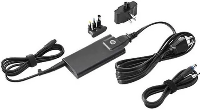 Alt view image 2 of 3 - HP 65W SLIM USB AC ADAPTER