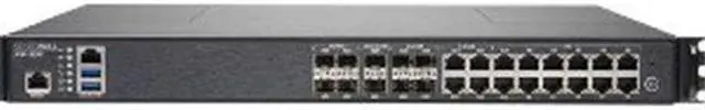 Alt view image 3 of 13 - SonicWALL - 01-SSC-3215 - SonicWall NSA 3650 High Availability Network Security/Firewall Appliance - 16 Port -