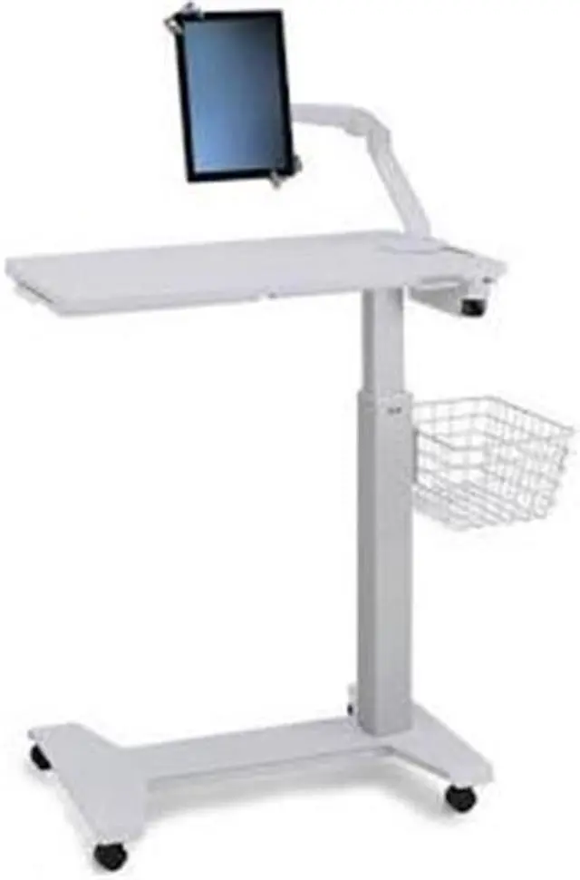 Alt view image 2 of 14 - Ergotron 98-136-216 Small - Mounting Component (Wire Basket) - White - Cart Mountable