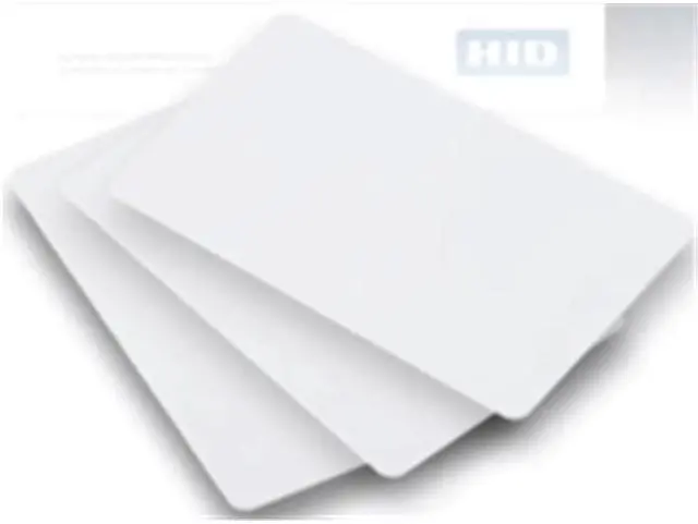 Main image of Fargo 081759 3.37 in. x 2.13 in. Ultracard PVC 10MIL Adhesive Backing Cr-80