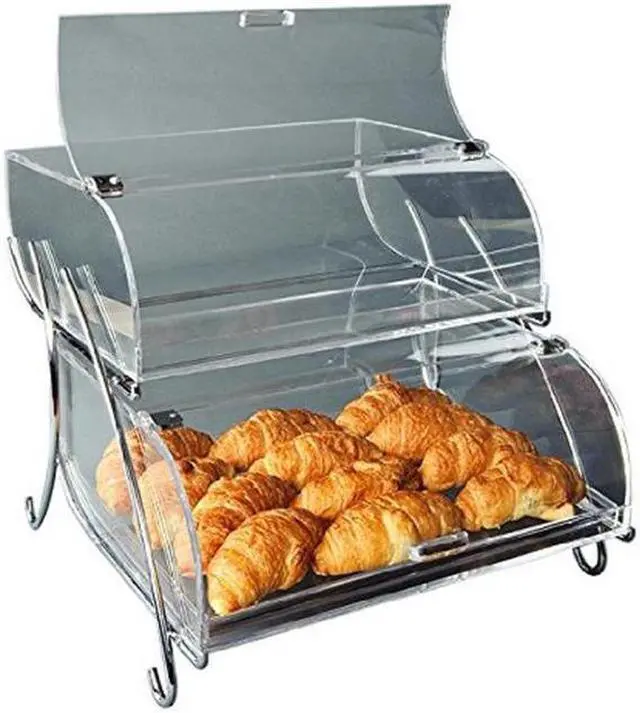 Main image of Rosseto Serving Solutions BAK2937 2-Shelf Bakery Display Case, Clear