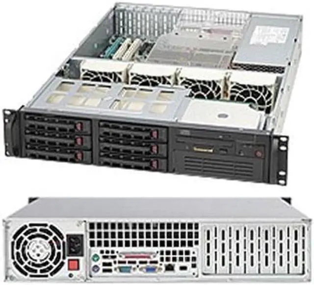 Alt view image 6 of 7 - Supermicro SuperChassis 823TQ-653LPB