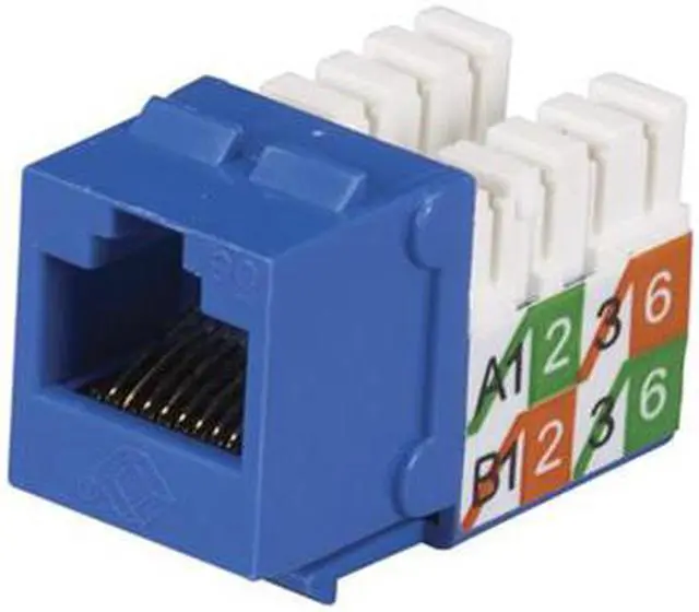 Alt view image 2 of 2 - Black Box FMT920-R2 Gigabase2 Cat5E Jack, Universal Wiring