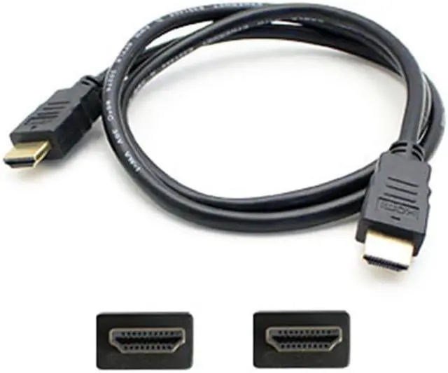Alt view image 2 of 10 - AddOn HDMI2HDMI10F AddOn 3.05m (10.00ft) HDMI 1.3 Male to Male Black Cable - 100% compatible with select devices.