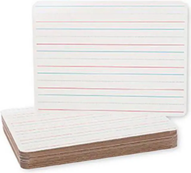 Alt view image 2 of 18 - Double Sided Dry Erase Boards 12Pk 9X12 Class Pack