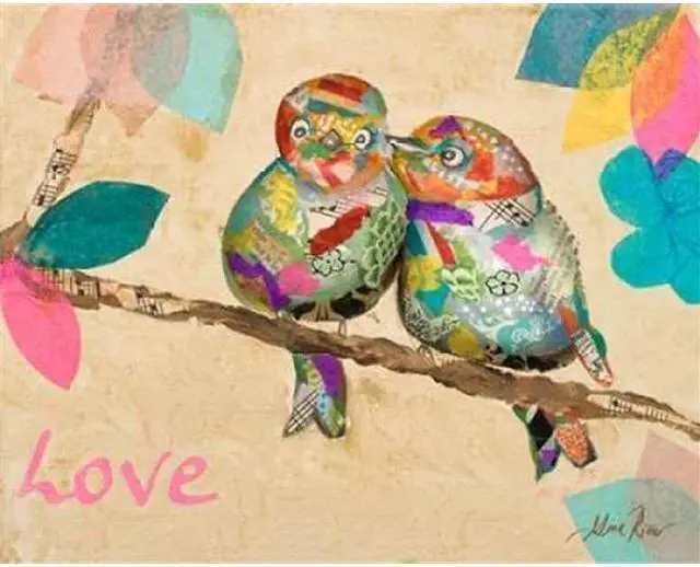 Main image of Sun Dance Graphics PDX9844BSMALL Band of Inspired Birds I Poster Print by Gina Ritter, 8 x 10 - Small