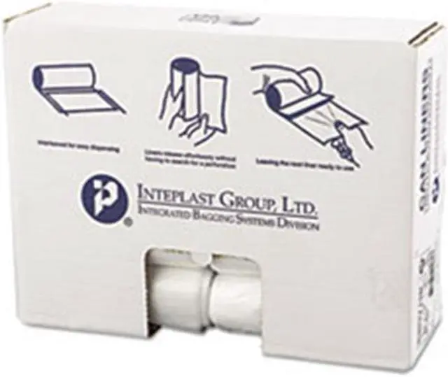 Main image of Inteplast Group S303713N 30 x 37 in. 13 Micron High-Density Can Liner - Clear
