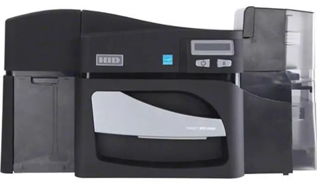 Main image of Fargo 055100 DTC4500e Dual-Sided ID Card Printer for Badge Printing