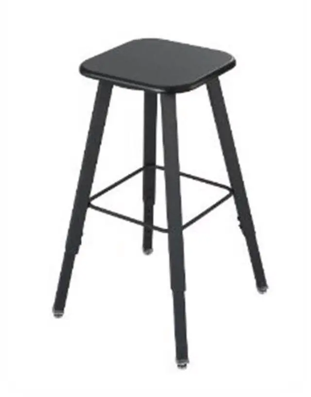 Alt view image 4 of 12 - Safco AlphaBetter Sitting Stool 1205BL